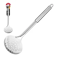 Kit Jogo Inox UtensÃlios Pegador Escumadeira Concha Colher Foto mini 2