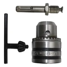 Kit Jogo Mandril Para Furadeira 13mm + Chave + Adaptador M14 Foto mini 2