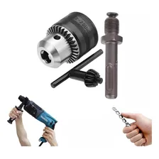 Kit Jogo Mandril Para Furadeira 13mm + Chave + Adaptador M14 Foto mini 4