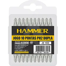 Kit Jogo Ponteira Hammer Phillips 10p 65mm 1000 Foto  mini 1