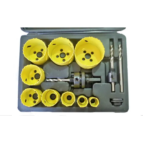 Kit Jogo Serra Copo Aço Rápido Bimetal 13 Peças Lotus Foto 1