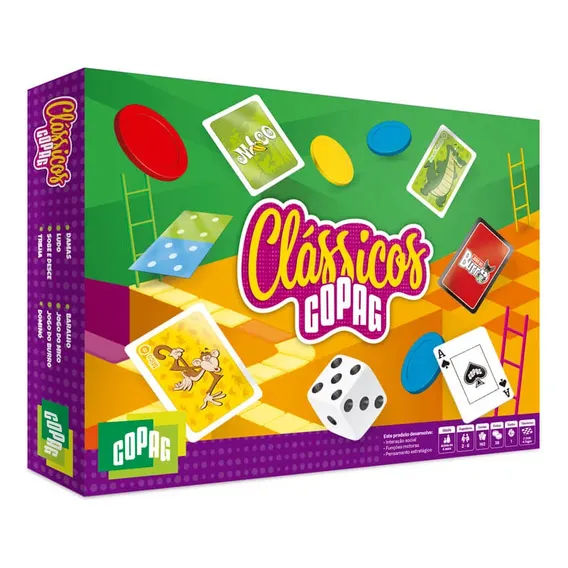 Kit Jogos Clássicos - Copag Foto 1