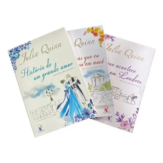 Kit Julia Quinn: Trilogia Bevelstoke, de Julia Quinn. Editora Arqueiro em português Foto 1