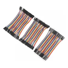 Kit Jumper 10cm 60 Peças Mxf Mxm Fxf Arduino ( 60 Fios ) Foto mini 1