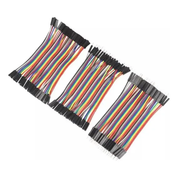Kit Jumper 10cm 60 Peças Mxf Mxm Fxf Arduino ( 60 Fios ) Foto 1