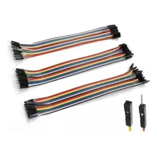 Kit Jumper 30cm 60 Peças Mxf Mxm Fxf Arduino ( 60 Fios ) Foto  mini 1