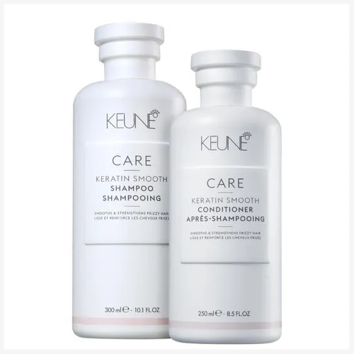 Kit Keune Keratin Smooth - Shampoo 300ml + Condicionador 250ml Foto 1