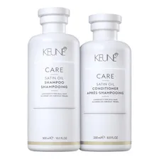 Kit Keune Satin Oil Shampoo 300ml + Condicionador 250ml Foto  mini 1