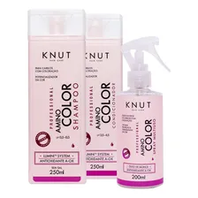 Kit Knut Amino Color Shampoo + Condicionador + Leave-in Foto mini 1