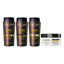 Kit Lacan Caviar E Perolas Shampoo Cond Leave-in Mascara Foto mini 1