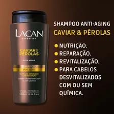 Kit Lacan Caviar E Perolas Shampoo Cond Leave-in Mascara Foto mini 2