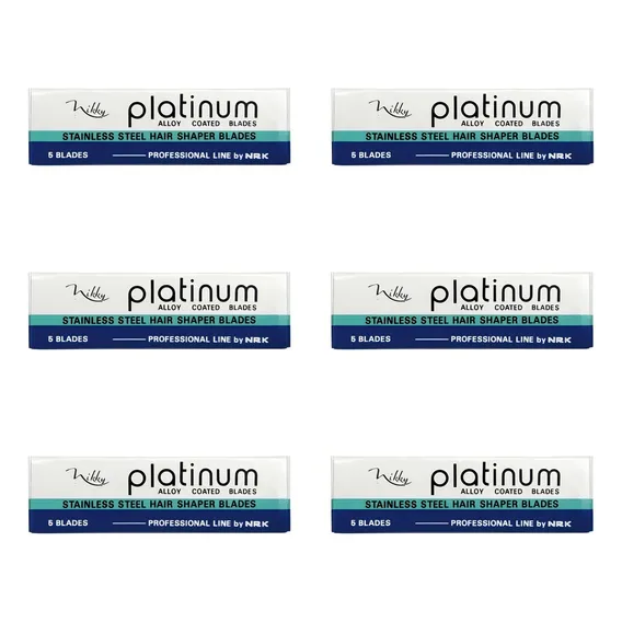 Kit Lâmina Para Navalhete Vikky Platinum C/6 Foto 1