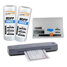 Kit Laminadora Aurora A3 + Bopp A4 + Bopp A3 Fosco 110v Foto  mini 1