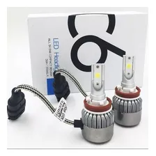 Kit Lâmpada H8 Led Automotivo 72w 6000k Super Branca Foto mini  2