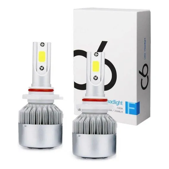 Kit Lâmpada H8 Led Automotivo 72w 6000k Super Branca Foto 1