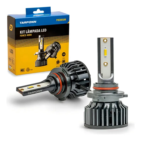 Kit Lâmpada Led Force 4000k Premium 8.400 Lms Hb3/hb4 Foto 1