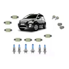 Kit Lâmpadas Fiat Idea 2006/2010 Super Brancas 8500k + Leds Foto  mini 1
