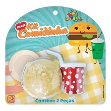 Kit Lanchinho 2 Peças Hamburguer Art Brink Foto mini 3