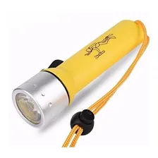 Kit Lanterna Mergulho + 4 Pilhas, Camping, Pesca, Barata Lanterna Variada Luz Branco Foto mini 1
