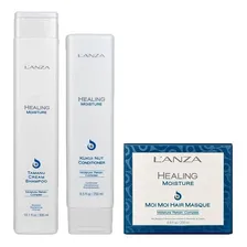 Kit Lanza Healing Moisture Sh300ml Cond250ml E Másc200ml Foto mini 1