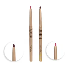 Kit Lápis Batom Contorno Labial Marrom E Vermelho Mahav Foto mini 1