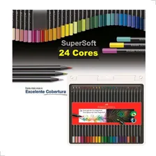 Kit Lapis Cor Caixa 24 Cores Faber Castell Foto mini 3