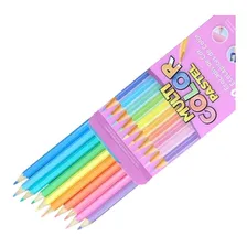 Kit Lápis De Cor Multicolor Pastel + Multicolor Tons De Pele Foto mini  3