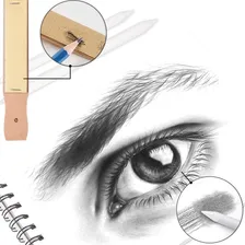 Kit Lápis De Desenho Estojo 71 Peças Pintura Profissional Artistica Foto mini 3