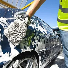 Kit Lava Automotiva Shampoo Vfloc Luva + 3 Pano Microfibra Foto mini  3