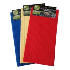 Kit Lava Rápido 10 Flanelas Toalha Microfibra Secar Carro Foto mini 3