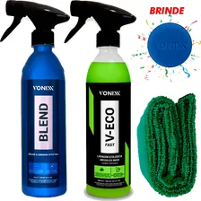 Kit Lavagem A Seco Vonixx V-eco Blend Aplicador Toalha Razux Foto mini  2