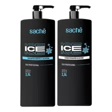 Kit Lavatório Shamp Cond Sachê Ice Mentol Alecrim 2x2,5l Foto  mini 1