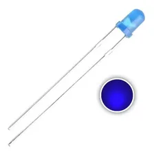 Kit Led 3mm Difuso - 10 Azul Foto mini 1