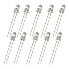 Kit Led 5mm Alto Brilho 10 Verde Foto mini 1