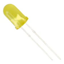 Kit Led 5mm Difuso - 100 Peças Amarelo Foto mini 3
