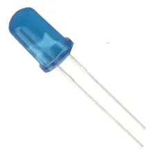 Kit Led Difuso 5mm - 100 Azul Foto mini  3