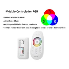 Kit Led Piscina Com Controle + 2 Leds Rgb + Fonte 12v Foto mini 4
