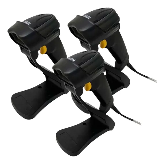 Kit Leitor Elgin El250 Usb Com Suporte 2d - 03 Und Foto 1