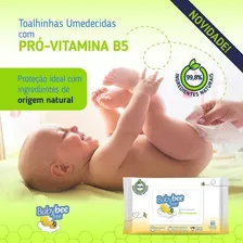 Kit Lenço Umedecido Toalha Baby Bee Free 6 Pacotes Foto mini  3
