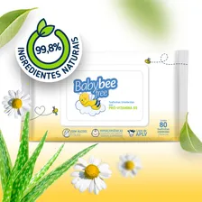 Kit Lenço Umedecido Toalha Baby Bee Free 6 Pacotes Foto mini  2