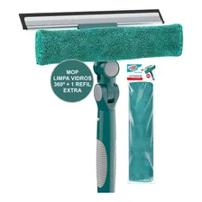 Kit Limpa Vidros Flash Limp Extensivel 360 Cabo 164cm Foto mini 1
