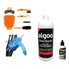 Kit Limpeza Bike, Escova K7+cera 60ml+algoo1lt/ Bicicleta Foto mini 1