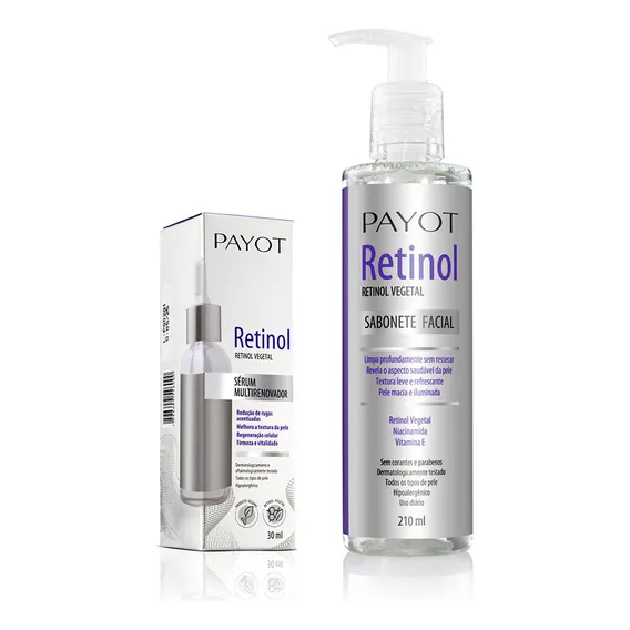 Kit Limpeza E Tratamento Retinol Payot Foto 1