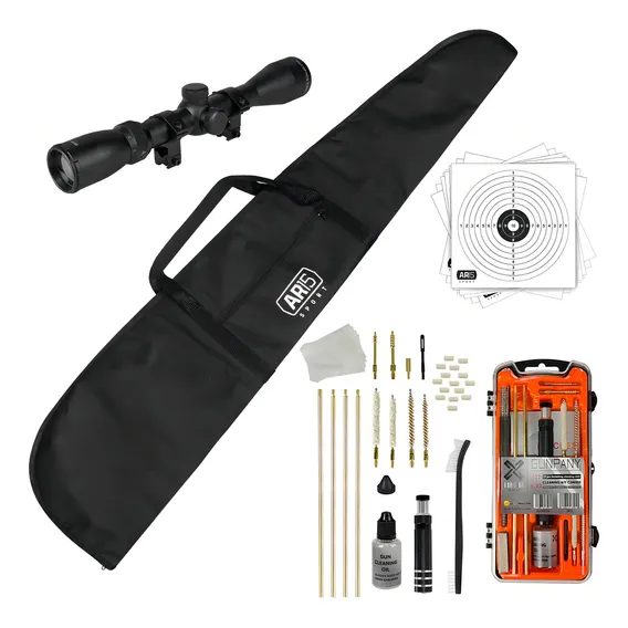 Kit Limpeza Espingarda/chumbinho Com Dois Calibres 4.5 E 5.5 Foto 1