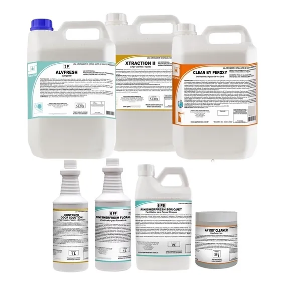 Kit Limpeza Higienização Carpetes Colchão Sofá Spartan Foto 1