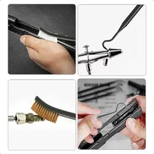 Kit Limpeza Limpar Armamento Pistola Revólver Rifle Carabina Pressão Fuzil Espingarda 38 9mm 380 22 Foto mini 2
