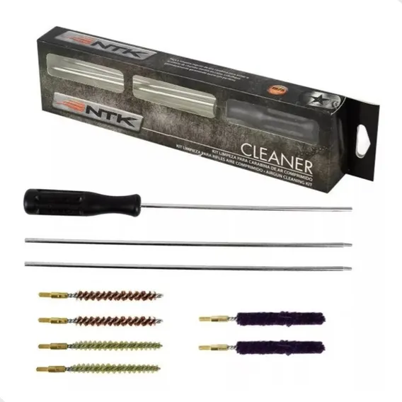 Kit Limpeza Nautika Para Carabina Tático Cleaner Calibre 4.5 - 5.5mm Foto 1