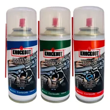 Kit Limpeza P/ Arma Knockout Solvente Removedor Lubrifucante Foto  mini 1