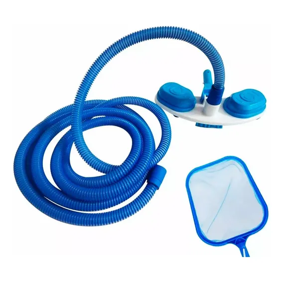 Kit Limpeza Piscina Inflável Intex Mor Bestway Aspirador Foto 1