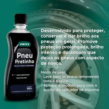 Kit Limpeza Vonixx Pneu Pretinho 500ml + Delet 500ml Foto mini 4